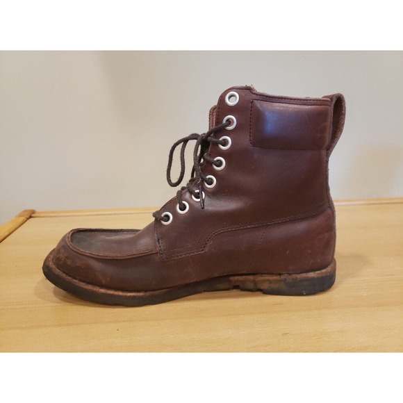 Timberland Men's Earthkeepers Dark Brown Lace-Up Boots 9.5 - Picture 10 of 12